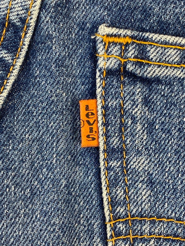 【中古品】【メンズ】 EURO LEVI'S ユーロ リーバイス 90S ORANGE TAB DENIM PANT 891-0216 90年代 オレンジ タブ デニム パンツ メンズ ボトムス ジーンズ ジーパン ヴィンテージ 157-260220-em-37-min サイズ：W33L32 カラー：インディゴ 万代Net店