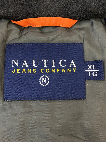 【中古品】【メンズ】 NAUTICA ノーティカ 3D POCKET PADDED VEST パデッドベスト アウター 146-260319-yn-15-min サイズ：XL カラー：オレンジ 万代Net店