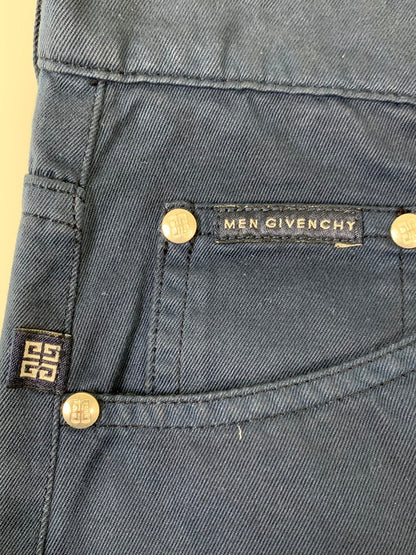 【中古品】【メンズ】 Givenchy ジバンシー COTTON 5P PANTS 10933 コットン 5ポケットパンツ ボトムス 152-260222-kk-02-min サイズ：UK 30 カラー：ネイビー 万代Net店