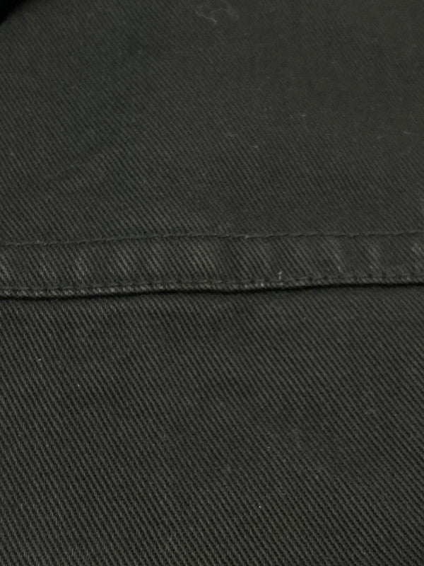 【中古品】【メンズ】 HOODSWEAR フッドスウェアー HOOD BLACK DENIM COVERALL フード ブラック デニム カバーオール ジャケット 146-260215-SH-11-min サイズ：L カラー：ブラック 万代Net店
