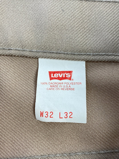 【中古品】【メンズ】 LEVI'S リーバイス 10517-6122 80年代 STA PREST PANT スタプレストパンツ ボトムス 157-260727-jt-09-min サイズ：W32 L32 カラー：ベージュ 万代Net店