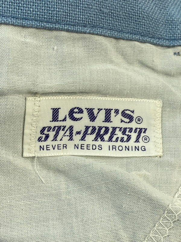 【中古品】【メンズ】 Levi's リーバイス 80S STA PREST PANT 646-4412 80年代 スタプレ パンツ メンズ ボトムス 157-260220-em-33-min サイズ：W31L30 カラー：サックスブルー 万代Net店