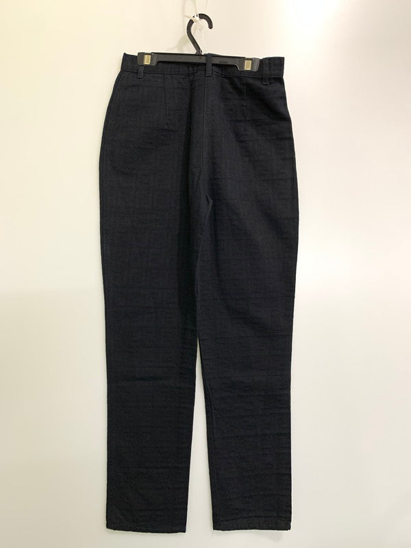 【中古品】【レディース】 FENDI フェンディ ZUCCA PATTERN PANT ズッカ ペカン パンツ レディース ボトムス 171-260202-em-29-min サイズ：28 カラー：ブラック 万代Net店