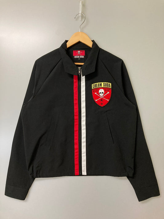 【中古品】【メンズ】 CREAM SODA クリームソーダ CREAM SODA クリームソーダ SWING TOP BLOUSON スウィングトップブルゾン ライトアウター ジャケット 142-260201-kk-13-min サイズ：M カラー：ブラック 万代Net店
