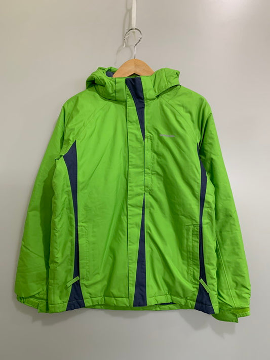 【中古品】【キッズ】 patagonia パタゴニア 11AW BOY'S SNOW FLYER JACKET 68500FA11 ボーイズ スノーフライヤージャケット アウター 144-260222-kk-13-min サイズ：BOY'S XL カラー：ライトグリーン 万代Net店