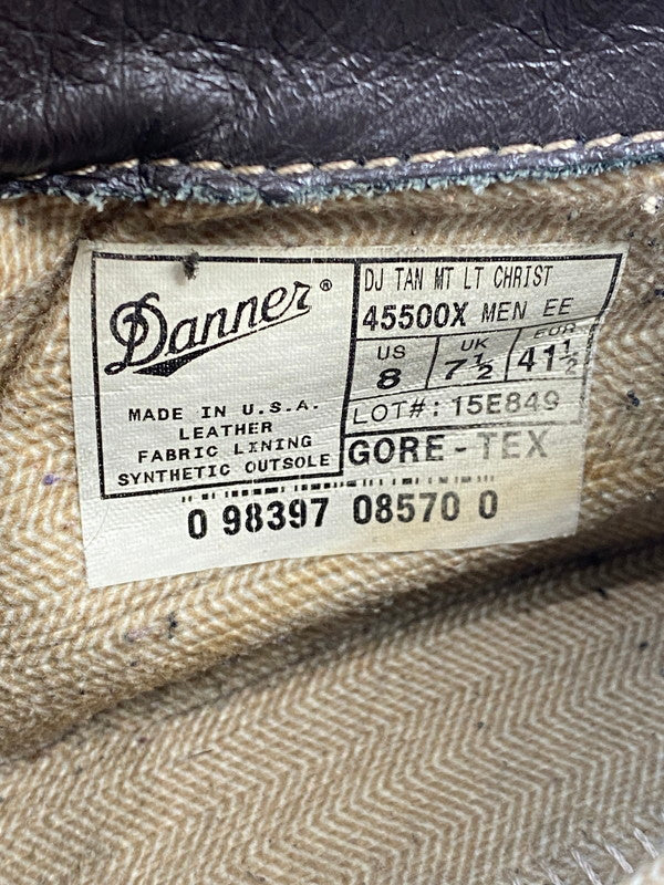【中古品】【メンズ】 Danner ダナー MOUNTAIN LIGHT TAN SUEDE D-45500X マウンテンライト タンスエード ブーツ 靴 164-260201-SH-29-min サイズ：UK7 1/2 カラー：ブラウン 万代Net店