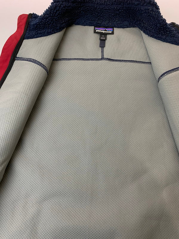 【中古品】【メンズ】 patagonia パタゴニア 17AW CLASSIC RETRO-X VEST 23048FA17 クラシック レトロX ベスト ライトアウター フリースベスト 144-260214-kk-26-min サイズ：S カラー：ネイビー 万代Net店