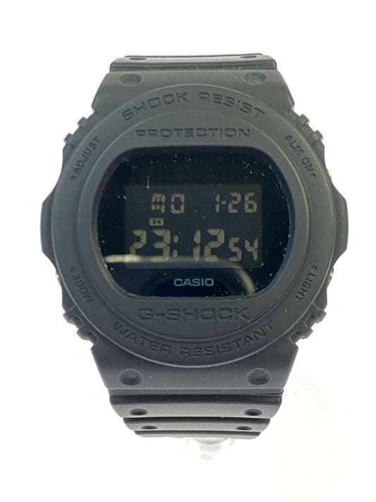 【中古品】【メンズ】 G-SHOCK ジーショック デジタル クオーツ 腕時計 DW-5750E-1BJF 時計 196-260130-jt-21-min カラー：ブラック 万代Net店
