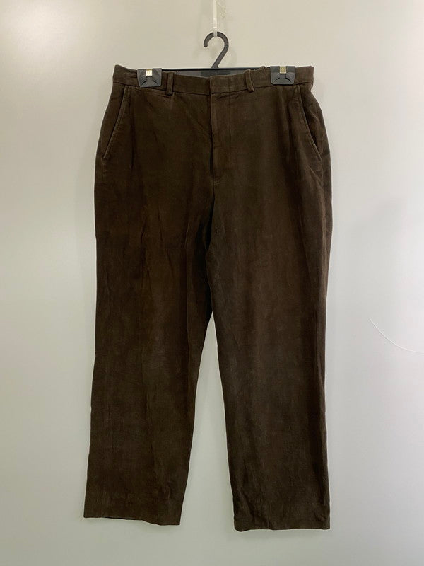 【中古品】【メンズ】 POLO RALPH LAUREN ポロ・ラルフローレン COTTON PANTS 韓国製 コットン パンツ メンズ ボトムス 157-260324-em-06-min サイズ：35 カラー：チャコール 万代Net店