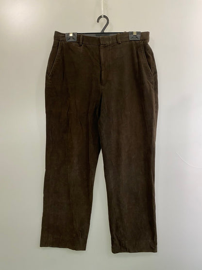 【中古品】【メンズ】 POLO RALPH LAUREN ポロ・ラルフローレン COTTON PANTS 韓国製 コットン パンツ メンズ ボトムス 157-260324-em-06-min サイズ：35 カラー：チャコール 万代Net店