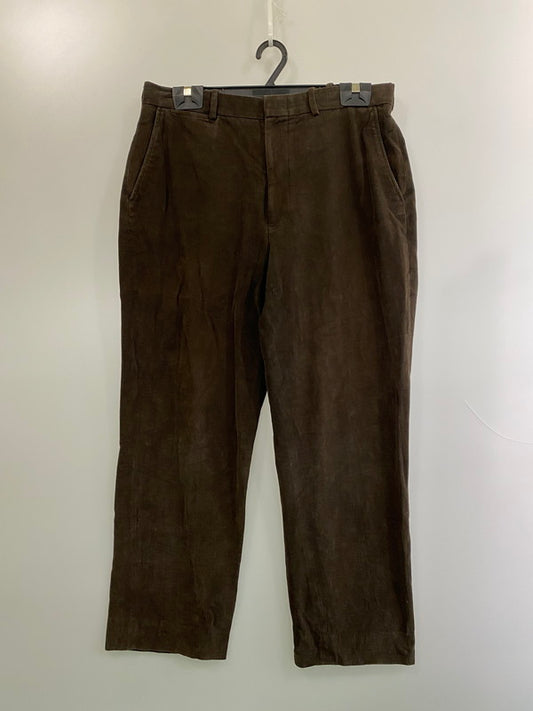 【中古品】【メンズ】 POLO RALPH LAUREN ポロ・ラルフローレン COTTON PANTS 韓国製 コットン パンツ メンズ ボトムス 157-260324-em-06-min サイズ：35 カラー：チャコール 万代Net店