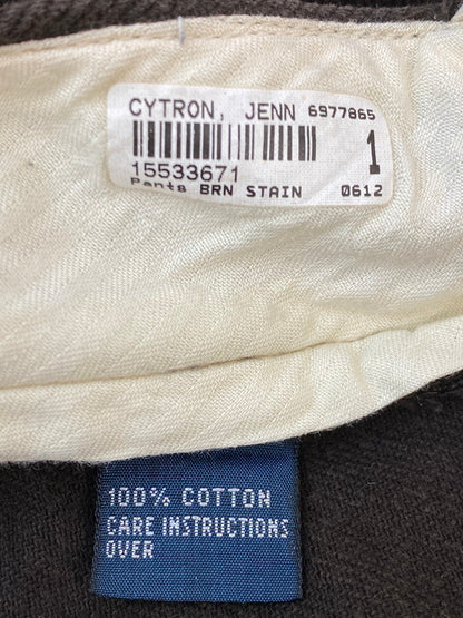 【中古品】【メンズ】 POLO RALPH LAUREN ポロ・ラルフローレン COTTON PANTS 韓国製 コットン パンツ メンズ ボトムス 157-260324-em-06-min サイズ：35 カラー：チャコール 万代Net店