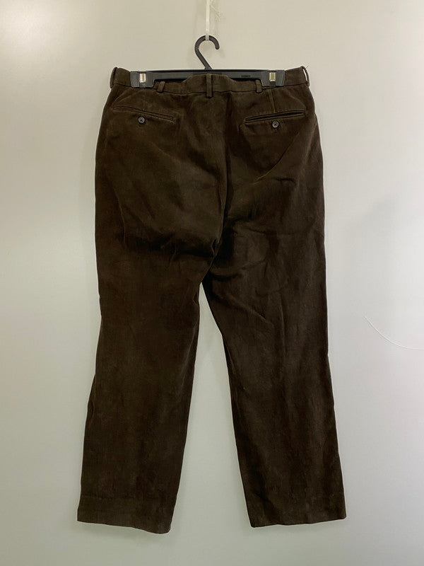 【中古品】【メンズ】 POLO RALPH LAUREN ポロ・ラルフローレン COTTON PANTS 韓国製 コットン パンツ メンズ ボトムス 157-260324-em-06-min サイズ：35 カラー：チャコール 万代Net店