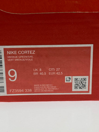 【中古品】【メンズ】 NIKE ナイキ CORTEZ FZ3594-338 コルテッツ スニーカー シューズ 靴 160-260201-SH-07-min カラー：グリーン、ホワイト 万代Net店