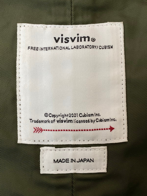 【中古品】【メンズ】 VISVIM ビズビム 24AW SIX-FIVE FISHTAIL PARKA 0124205013005 シックスファイブ フィッシュテイルパーカー ライトアウター ジャケット 140-260131-kk-02-min サイズ：2 カラー：オリーブ 万代Net店