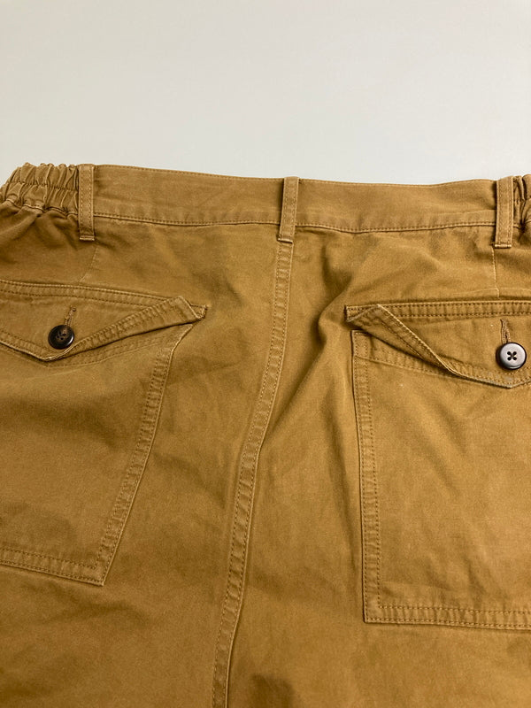 【中古品】【メンズ】 VISVIM ビズビム 24SS CARROL PANTS 0124105008010 キャロルパンツ ボトムス 152-260201-kk-17-min サイズ：3 カラー：ライトブラウン 万代Net店