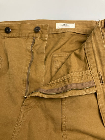 【中古品】【メンズ】 VISVIM ビズビム 24SS CARROL PANTS 0124105008010 キャロルパンツ ボトムス 152-260201-kk-17-min サイズ：3 カラー：ライトブラウン 万代Net店