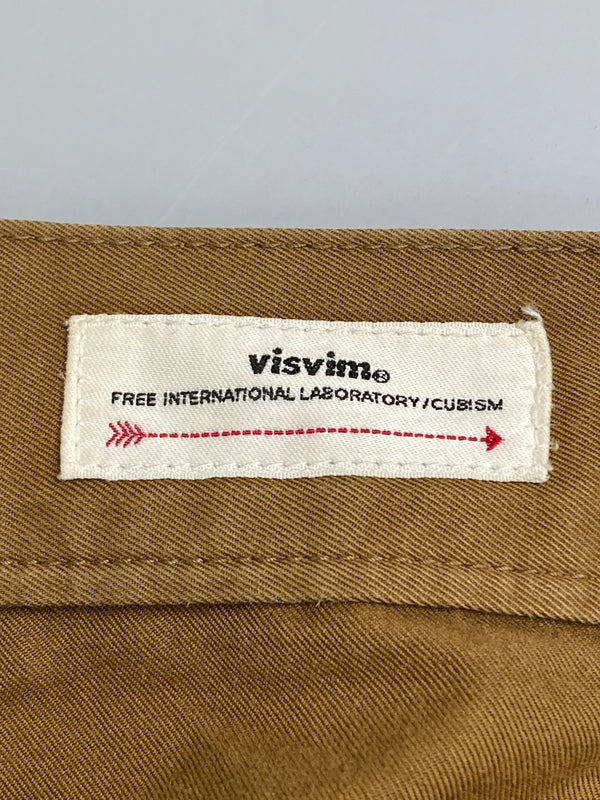 【中古品】【メンズ】 VISVIM ビズビム 24SS CARROL PANTS 0124105008010 キャロルパンツ ボトムス 152-260201-kk-17-min サイズ：3 カラー：ライトブラウン 万代Net店