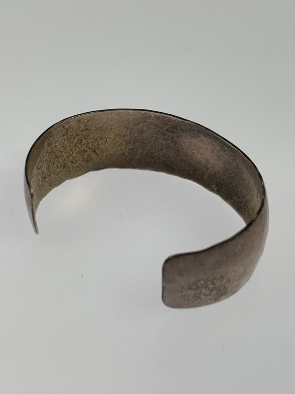 【中古品】【メンズ】 VISVIM ビズビム SILVER HAMMERED TEXTURE BANGLE VINTAGE MEXICAN BANGLE メキシカン バングル アクセサリー 192-260203-AS-28-min カラー：シルバー 万代Net店