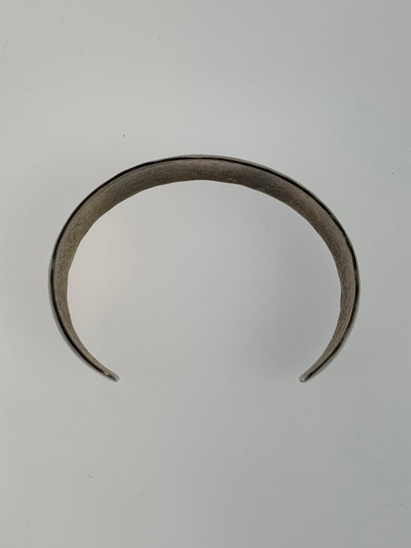 【中古品】【メンズ】 VISVIM ビズビム SILVER HAMMERED TEXTURE BANGLE VINTAGE MEXICAN BANGLE メキシカン バングル アクセサリー 192-260203-AS-28-min カラー：シルバー 万代Net店
