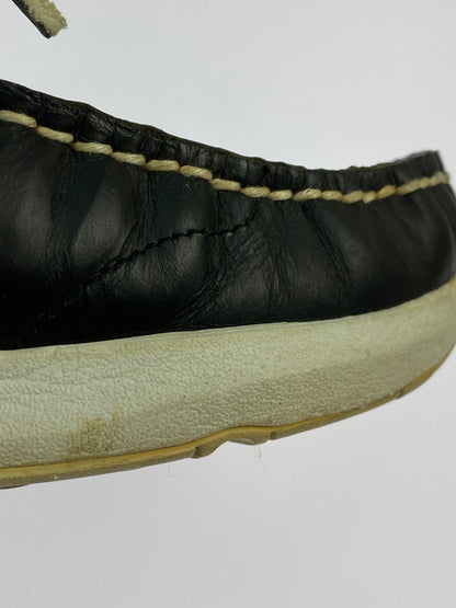 【中古品】【メンズ】 VISVIM ビズビム HOCKNEY M BK M95 ホックニー デッキシューズ メンズ シューズ 靴 165-260202-em-41-min サイズ：US9.5 カラー：ブラック 万代Net店