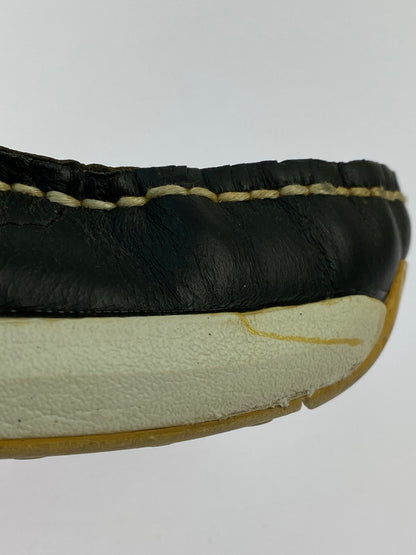 【中古品】【メンズ】 VISVIM ビズビム HOCKNEY M BK M95 ホックニー デッキシューズ メンズ シューズ 靴 165-260202-em-41-min サイズ：US9.5 カラー：ブラック 万代Net店