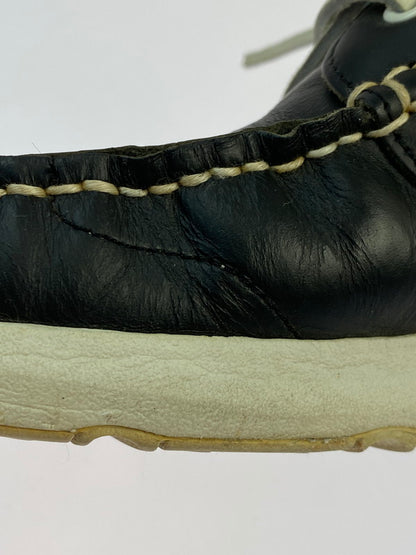 【中古品】【メンズ】 VISVIM ビズビム HOCKNEY M BK M95 ホックニー デッキシューズ メンズ シューズ 靴 165-260202-em-41-min サイズ：US9.5 カラー：ブラック 万代Net店