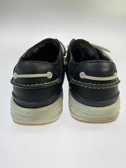 【中古品】【メンズ】 VISVIM ビズビム HOCKNEY M BK M95 ホックニー デッキシューズ メンズ シューズ 靴 165-260202-em-41-min サイズ：US9.5 カラー：ブラック 万代Net店