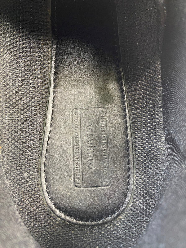 【中古品】【メンズ】 VISVIM ビズビム HOCKNEY M BK M95 ホックニー デッキシューズ メンズ シューズ 靴 165-260202-em-41-min サイズ：US9.5 カラー：ブラック 万代Net店