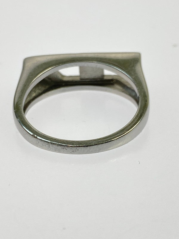 【中古品】【メンズ】 DIESEL ディーゼル DX1629040 D LOGO RING リング 指輪 192-260207-zi-34-min カラー：シルバー 22号 万代Net店