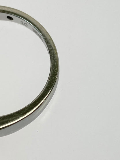 【中古品】【メンズ】 DIESEL ディーゼル DX1629040 D LOGO RING リング 指輪 192-260207-zi-34-min カラー：シルバー 22号 万代Net店