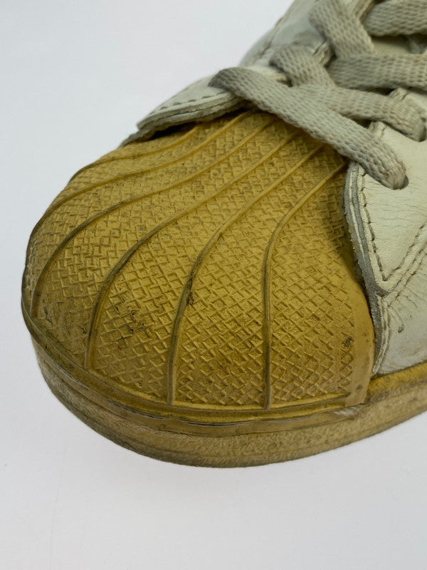 【現状渡し品】【メンズ】 adidas アディダス SUPER STAR SNAKE 672723 スーパースター スネーク スニーカー 靴 161-260130-jt-22-min サイズ：US 10 28.0cm カラー：ホワイト 万代Net店