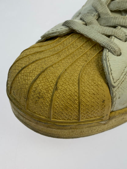 【現状渡し品】【メンズ】 adidas アディダス SUPER STAR SNAKE 672723 スーパースター スネーク スニーカー 靴 161-260130-jt-22-min サイズ：US 10 28.0cm カラー：ホワイト 万代Net店