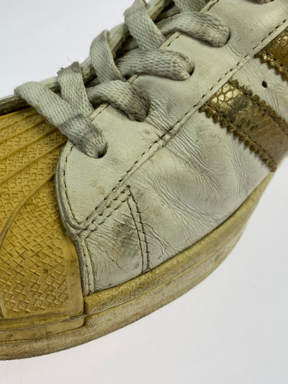 【現状渡し品】【メンズ】 adidas アディダス SUPER STAR SNAKE 672723 スーパースター スネーク スニーカー 靴 161-260130-jt-22-min サイズ：US 10 28.0cm カラー：ホワイト 万代Net店