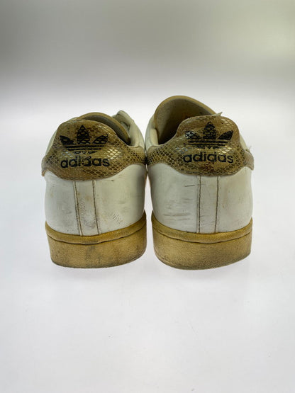 【現状渡し品】【メンズ】 adidas アディダス SUPER STAR SNAKE 672723 スーパースター スネーク スニーカー 靴 161-260130-jt-22-min サイズ：US 10 28.0cm カラー：ホワイト 万代Net店