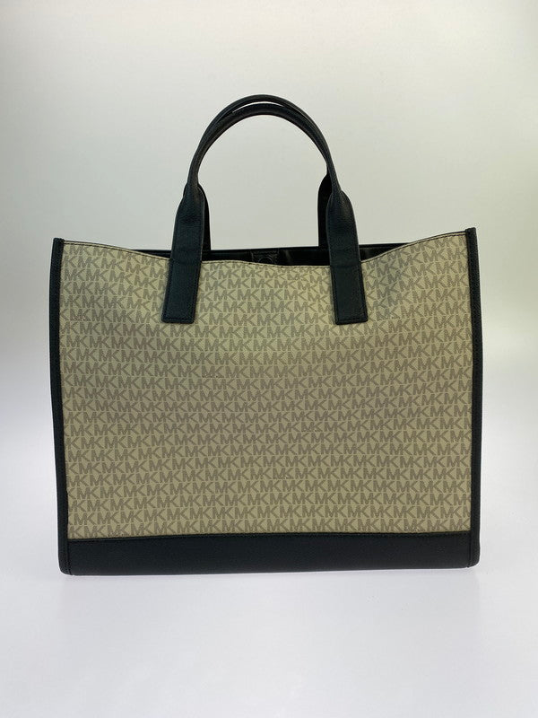 【中古品】【レディース】 Michael Kors マイケルコース クーパー・ストラクチャード・トートバッグ カバン 188-260203-AS-61-min カラー：ベージュ/ブラック 万代Net店
