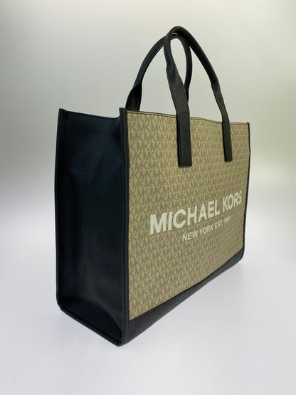 【中古品】【レディース】 Michael Kors マイケルコース クーパー・ストラクチャード・トートバッグ カバン 188-260203-AS-61-min カラー：ベージュ/ブラック 万代Net店
