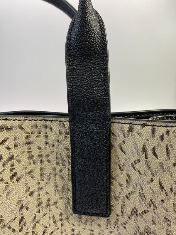 【中古品】【レディース】 Michael Kors マイケルコース クーパー・ストラクチャード・トートバッグ カバン 188-260203-AS-61-min カラー：ベージュ/ブラック 万代Net店