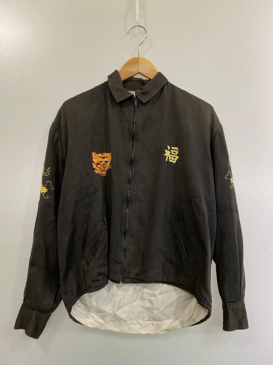 【ジャンク品】【メンズ】 UNKNOWN VINTAGE 60's VIET-NAM JACKET ヴィンテージ 60年代 ベトナムジャケット アウター 146-260131-kk-01-min サイズ：表記なし 下記参照 カラー：ブラック系 万代Net店
