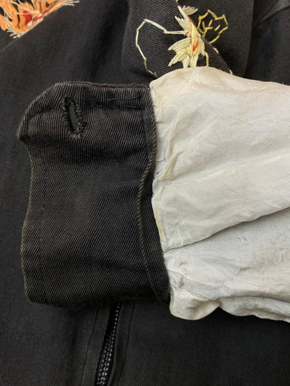 【ジャンク品】【メンズ】 UNKNOWN VINTAGE 60's VIET-NAM JACKET ヴィンテージ 60年代 ベトナムジャケット アウター 146-260131-kk-01-min サイズ：表記なし 下記参照 カラー：ブラック系 万代Net店