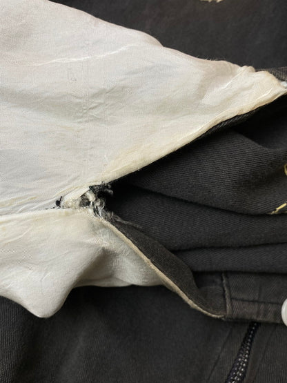 【ジャンク品】【メンズ】 UNKNOWN VINTAGE 60's VIET-NAM JACKET ヴィンテージ 60年代 ベトナムジャケット アウター 146-260131-kk-01-min サイズ：表記なし 下記参照 カラー：ブラック系 万代Net店