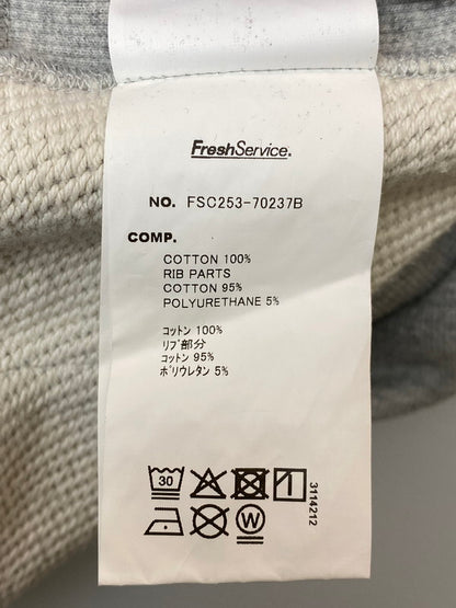 【中古品】【メンズ】 FRESHSERVICE フレッシュサービス HEAVY OZ PULLOVER HOODIE FSC253-70237B ヘビーオンス プルオーバー フーディー メンズ トップス スウェット トレーナー 140-260220-em-50-min サイズ：M カラー：グレー 万代Net店