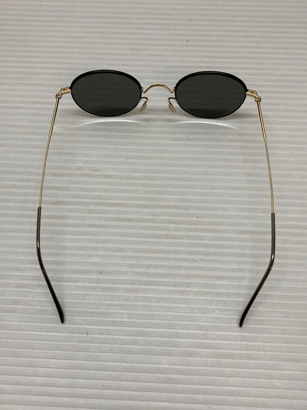 【中古品】【メンズ】 YUICHI TOYAMA ユウイチトヤマ D UD-133 TOMOE SUNGLASSES サングラス アイウェア 203-260203-AS-40-min サイズ：45□22-145 カラー：ブラック/ゴールド 万代Net店