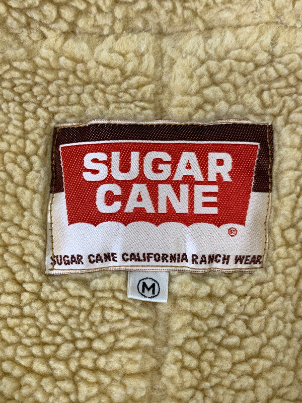 【中古品】【メンズ】 SUGAR CANE シュガーケーン CORDUROY BOA JACKET SC10333 コーデュロイ ボアジャケット アウター 145-260222-kk-12-min サイズ：M カラー：ブラウン 万代Net店
