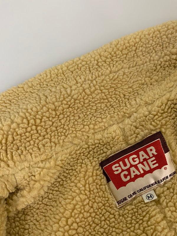 【中古品】【メンズ】 SUGAR CANE シュガーケーン CORDUROY BOA JACKET SC10333 コーデュロイ ボアジャケット アウター 145-260222-kk-12-min サイズ：M カラー：ブラウン 万代Net店
