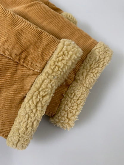 【中古品】【メンズ】 SUGAR CANE シュガーケーン CORDUROY BOA JACKET SC10333 コーデュロイ ボアジャケット アウター 145-260222-kk-12-min サイズ：M カラー：ブラウン 万代Net店