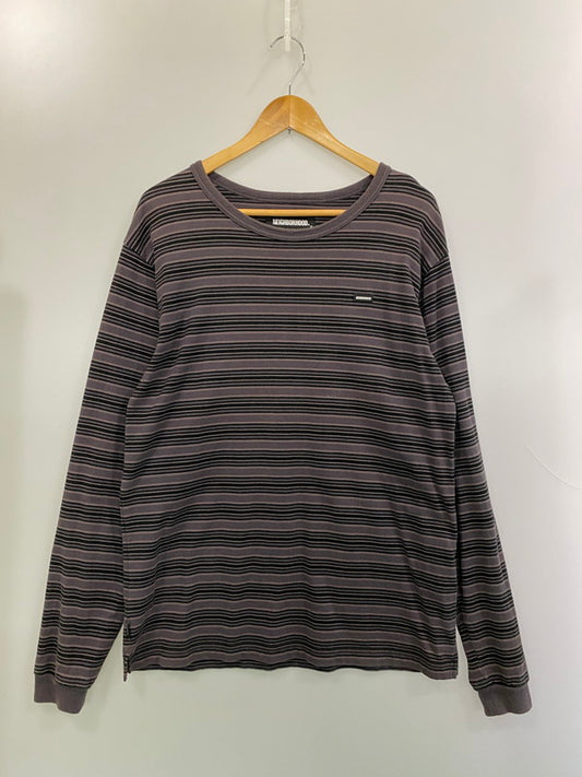 【中古品】【メンズ】 NEIGHBORHOOD ネイバーフッド BAR LONG SLEEVE C T-SHIRT 212UWNH-CSM04 バー ロングスリーブ C Tシャツ メンズ 長袖 シャツ 142-260220-em-51-min サイズ：M カラー：グレー系 万代Net店