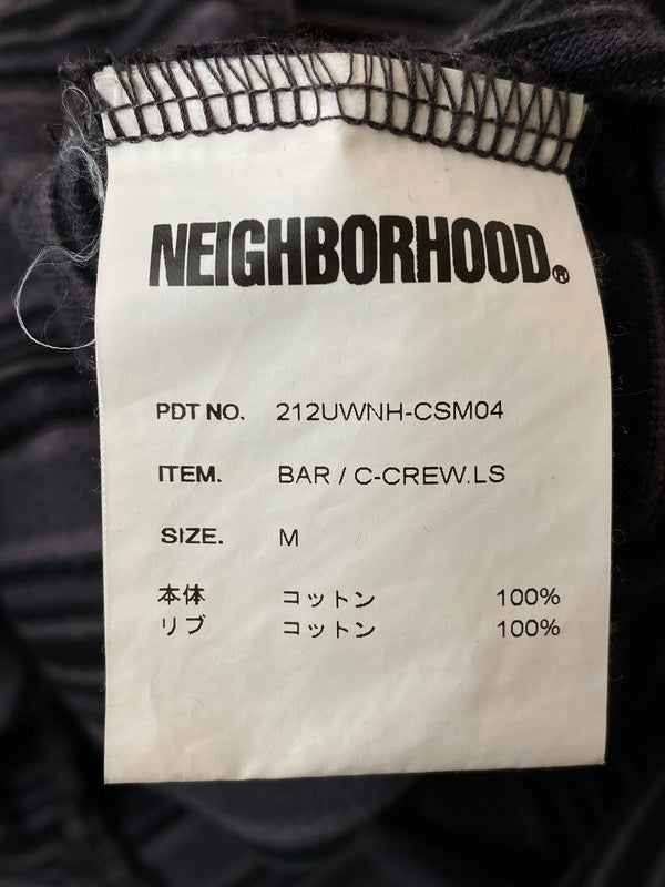 【中古品】【メンズ】 NEIGHBORHOOD ネイバーフッド BAR LONG SLEEVE C T-SHIRT 212UWNH-CSM04 バー ロングスリーブ C Tシャツ メンズ 長袖 シャツ 142-260220-em-51-min サイズ：M カラー：グレー系 万代Net店