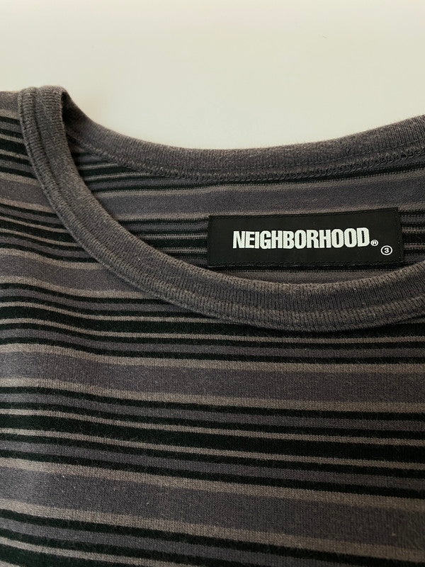 【中古品】【メンズ】 NEIGHBORHOOD ネイバーフッド BAR LONG SLEEVE C T-SHIRT 212UWNH-CSM04 バー ロングスリーブ C Tシャツ メンズ 長袖 シャツ 142-260220-em-51-min サイズ：M カラー：グレー系 万代Net店
