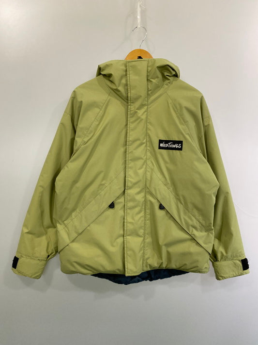 【現状渡し品】【メンズ】 WILDTHINGS ワイルドシングス DENALI JACKET デナリジャケット アウター 中綿ジャケット 144-260131-kk-13-min サイズ：M カラー：ライトグリーン 万代Net店